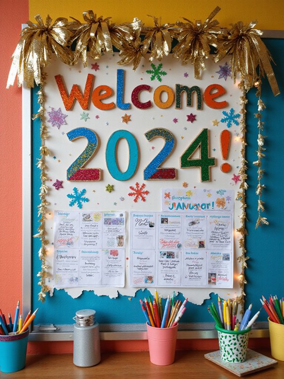 maintain vibrant new year decorations