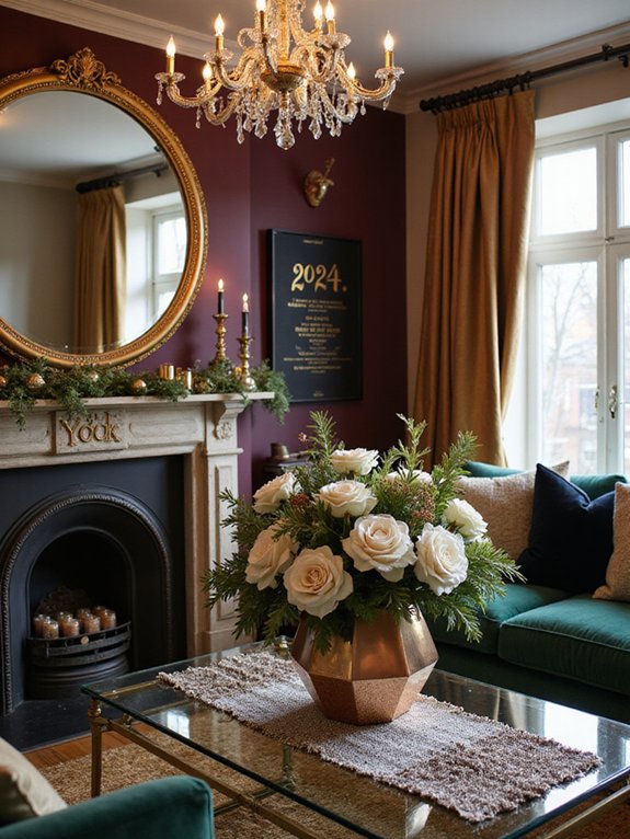 metallics for festive glamour