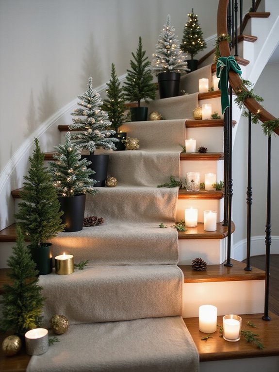 miniature christmas tree decor