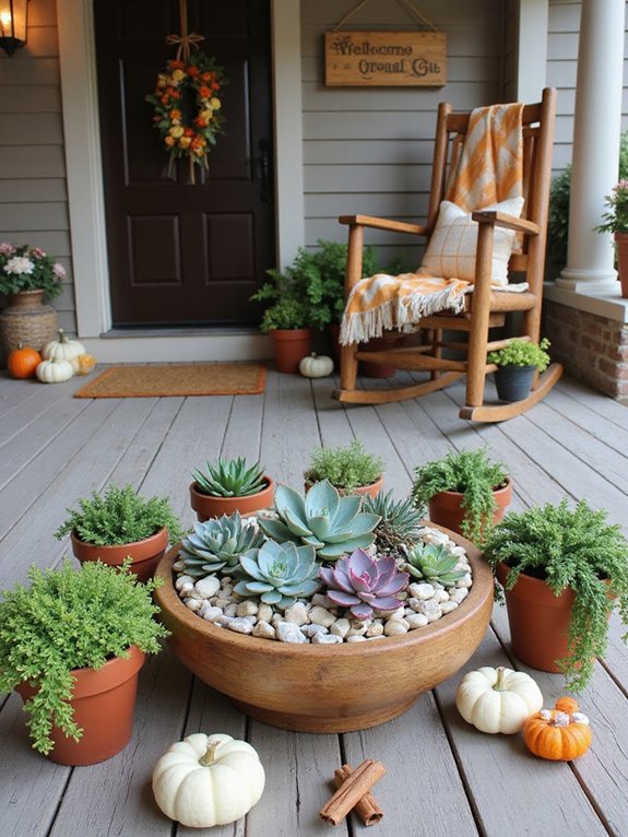 miniature succulent garden care