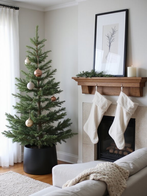 minimalist christmas decor benefits