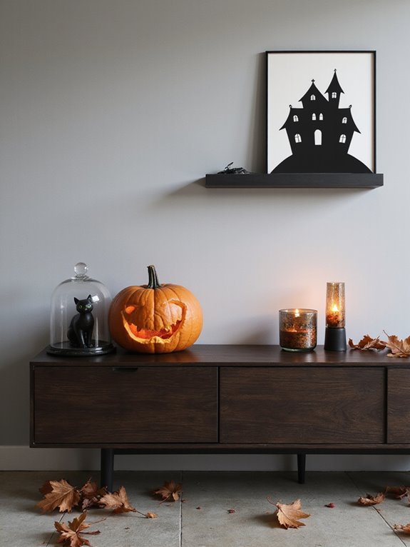 minimalist halloween decoration strategy