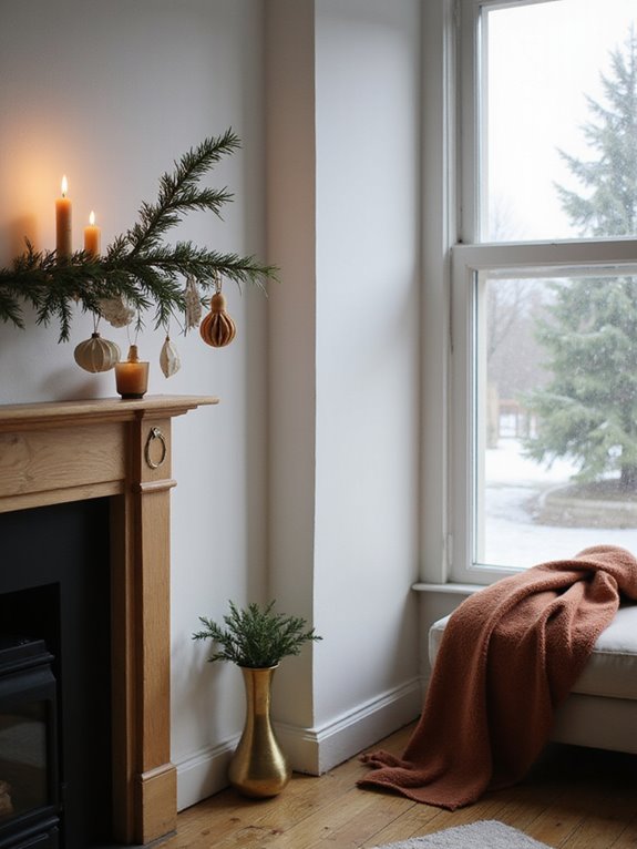 minimalist holiday cheerfulness