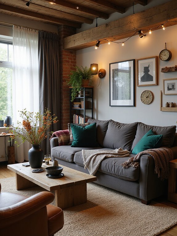 mix textures for coziness