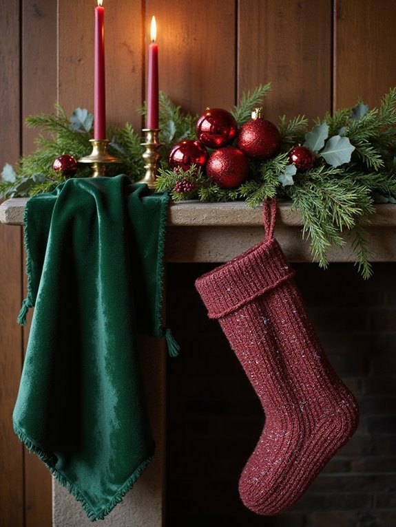 mixing festive textures beautifully