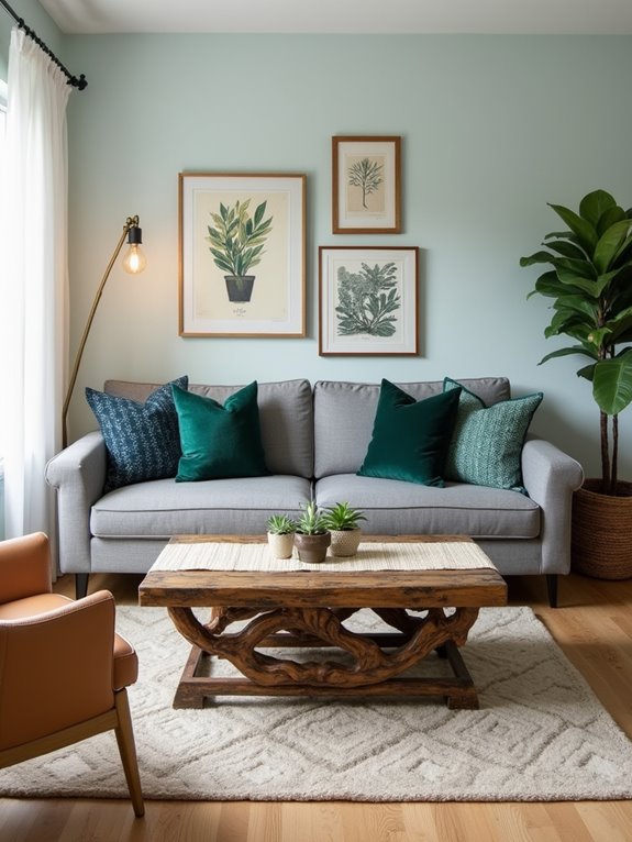 mixing furniture styles creatively