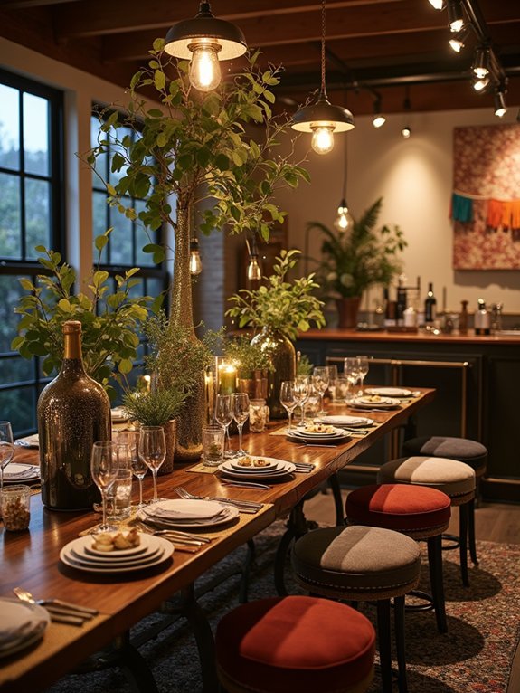 mixing luxurious textures creatively