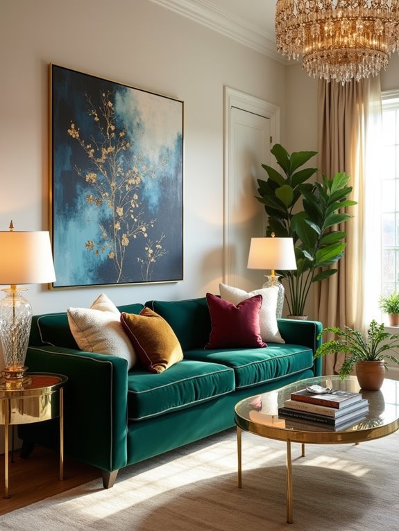 mixing metallics for elegance