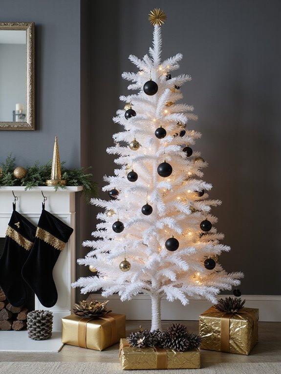 modern elegant holiday display
