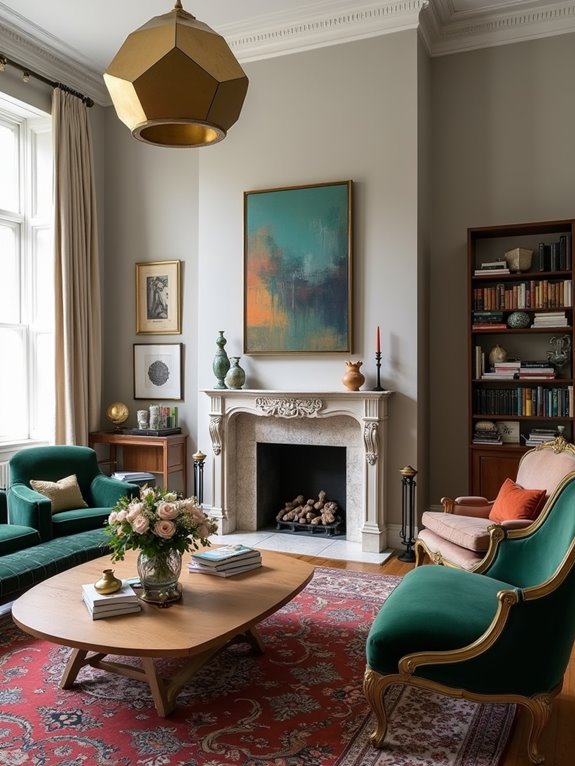 modern vintage decor fusion