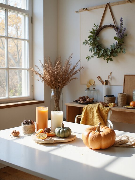 modernize traditional fall crafts