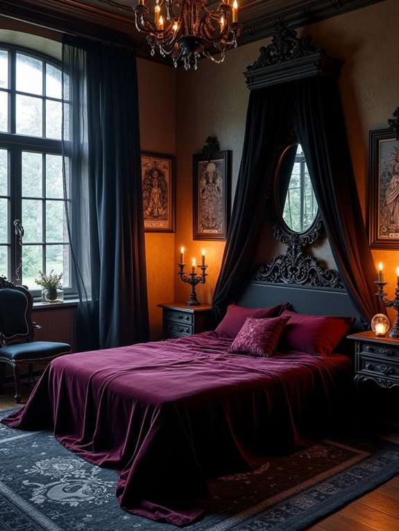 mystical tarot card decor