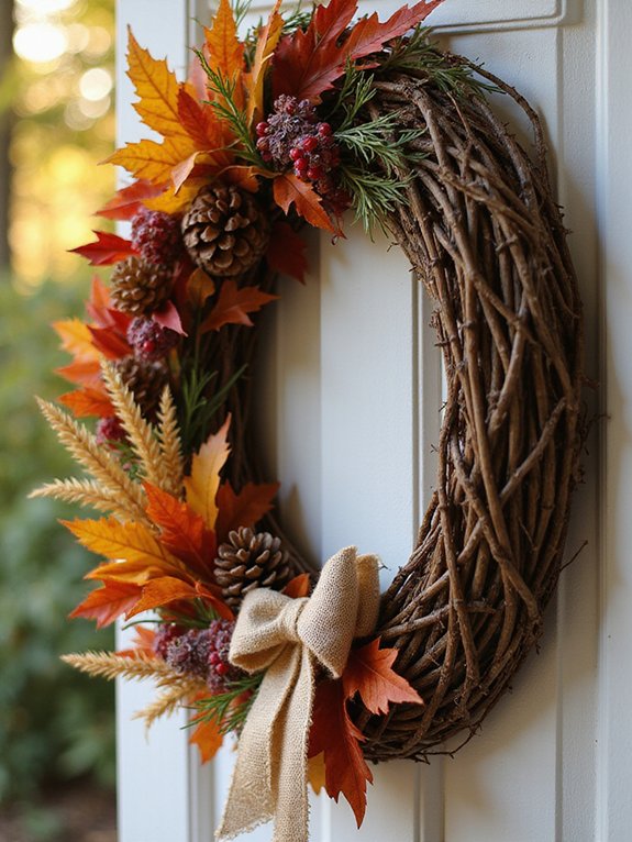 natural elements for wreaths