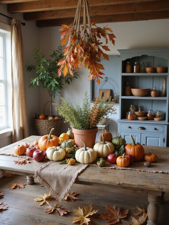 natural fall home decor
