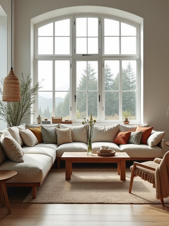 natural materials for coziness