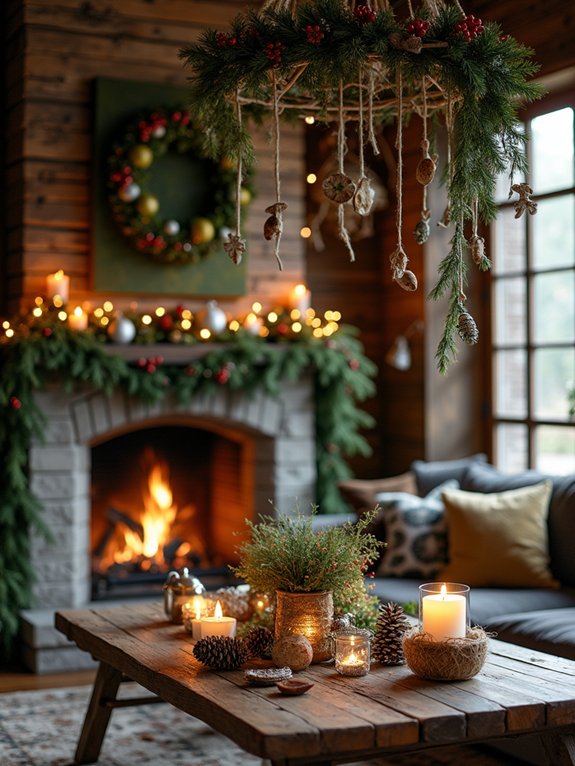nature inspired cozy decorations