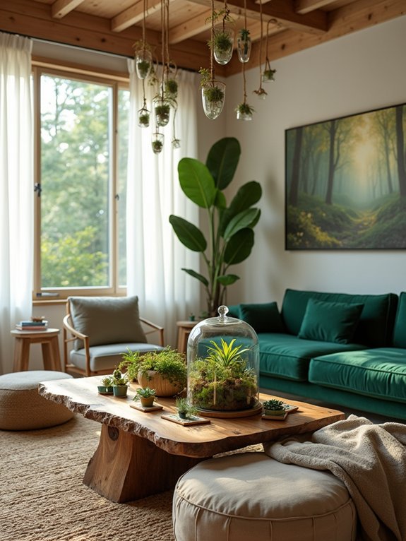 nature inspired festive decor