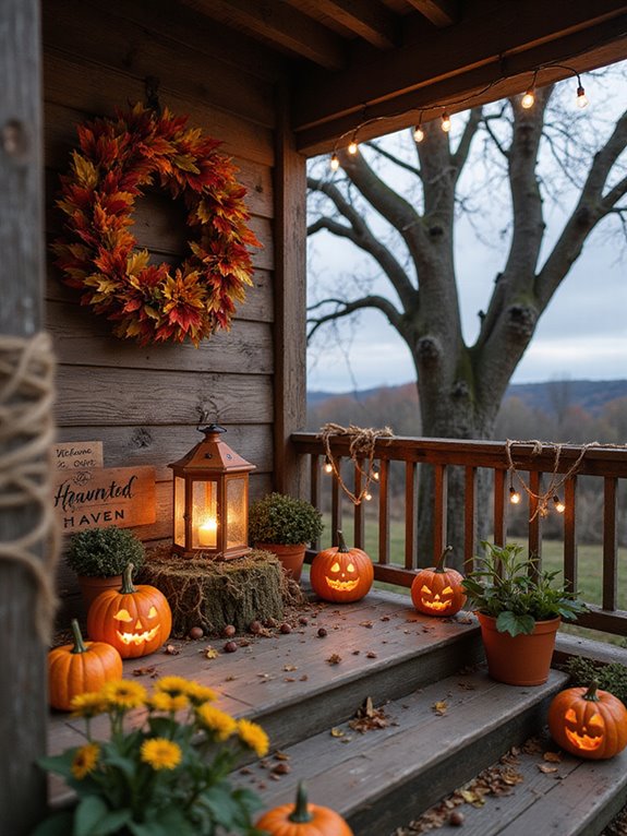 nature inspired halloween decorations