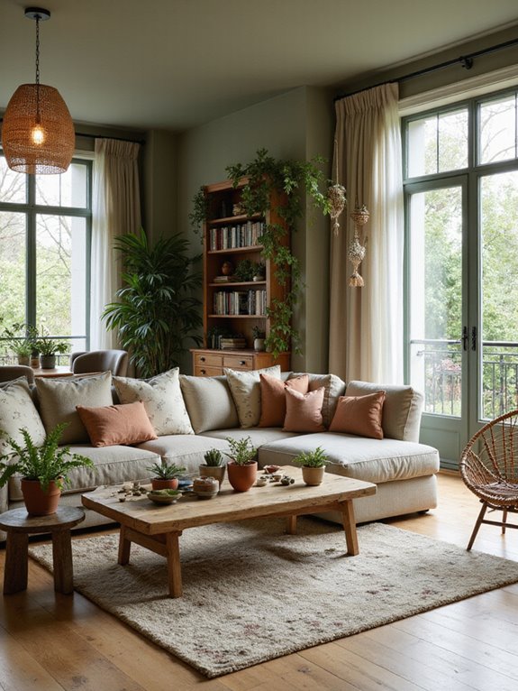 nature inspired indoor decor