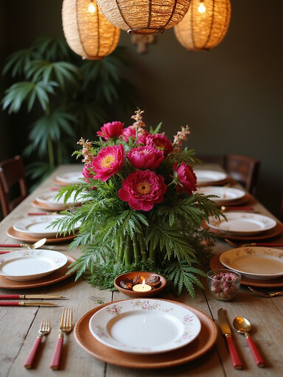 nature s vibrant table decor