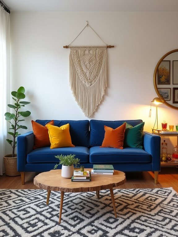 navy blue decor savings