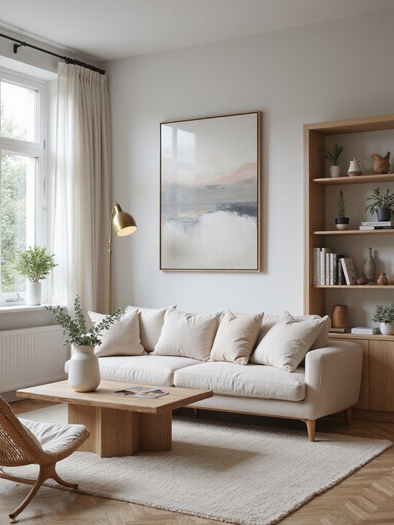 neutral tones create warmth