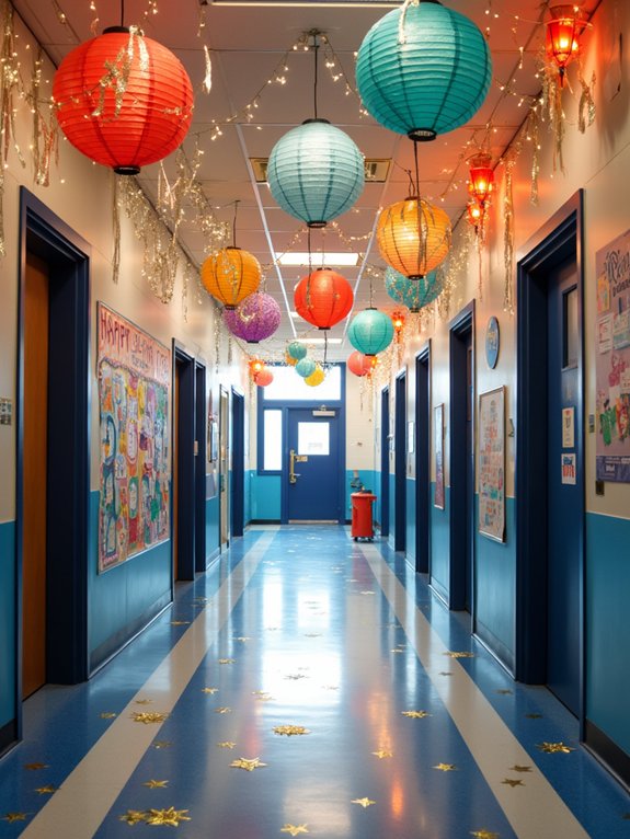 new year school decorations