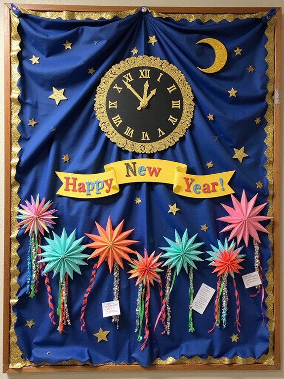 new year school decorations