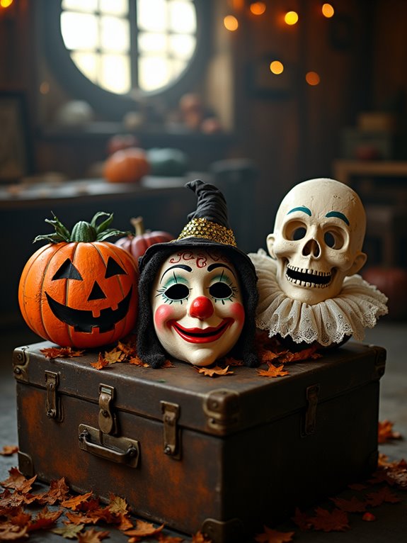 nostalgic halloween parade masks