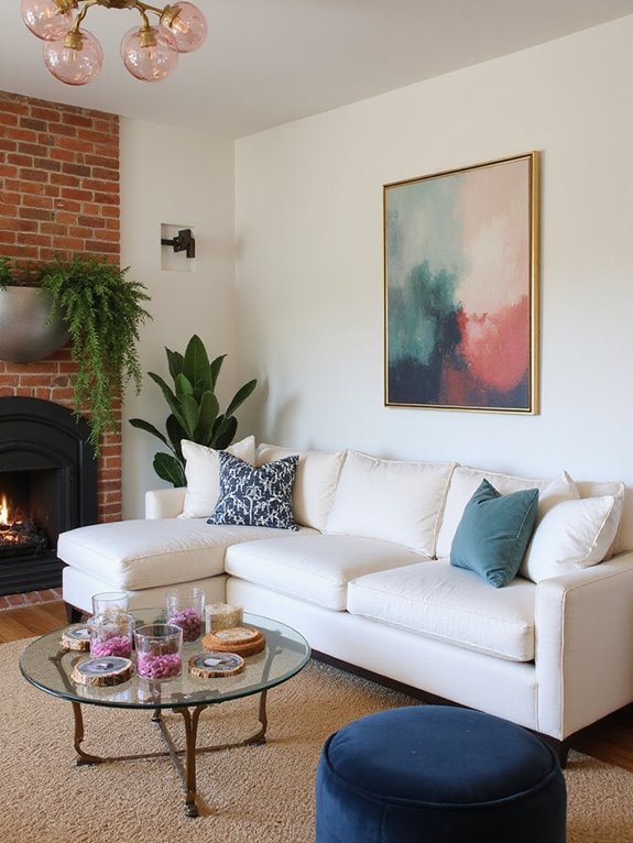 off white sofa styling ideas