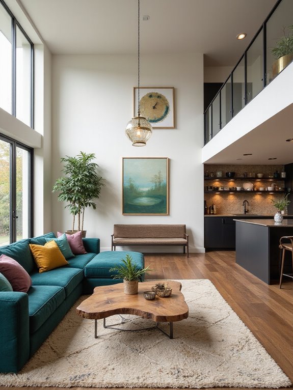 open inviting living space