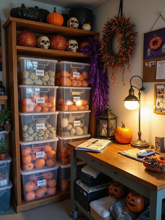 organize wrap store inspect