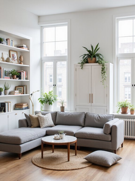 organized elegance with storage