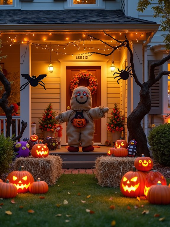 outdoor halloween decor ideas