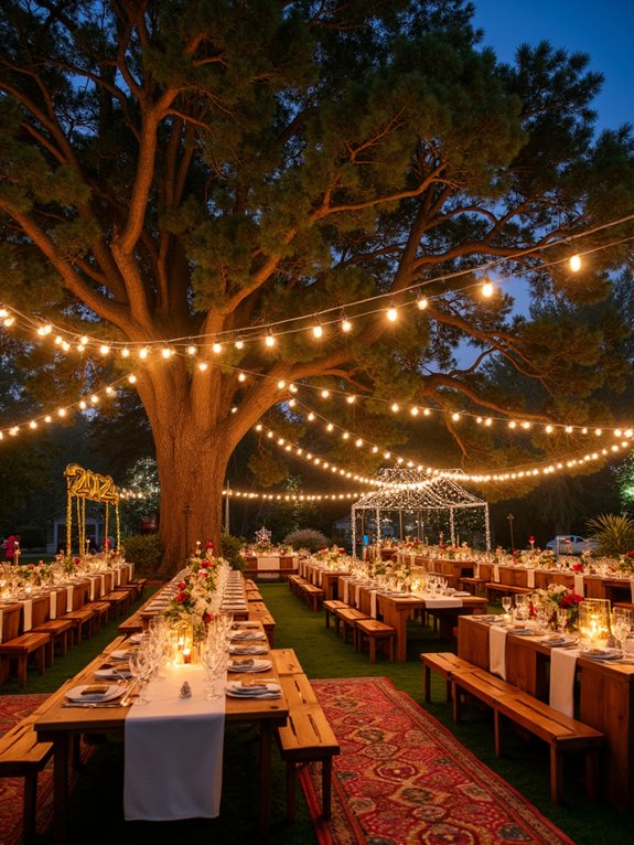 outdoor winter wonderland decorations