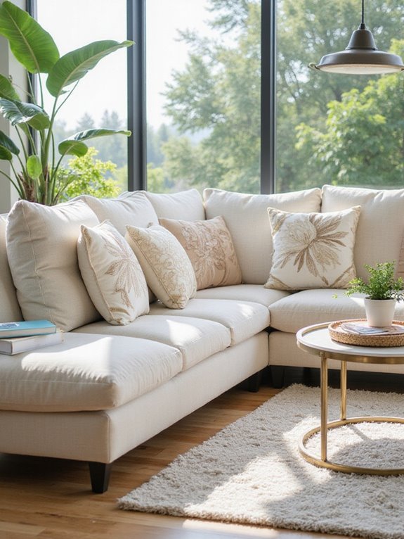 oversized round pillows comfort