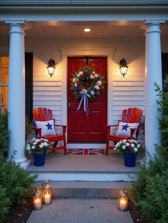 patriotic porch decoration ideas