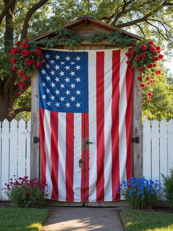 patriotic vibrant wall art