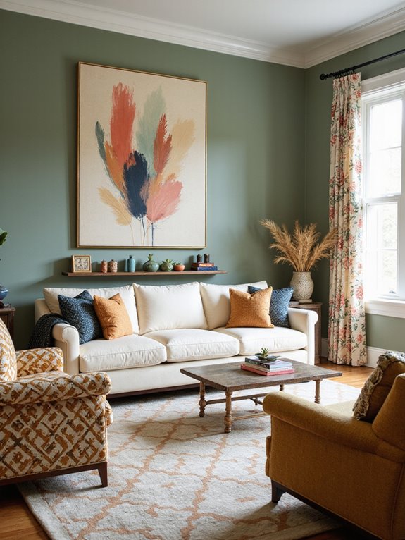 pattern mixing for vibrant decor