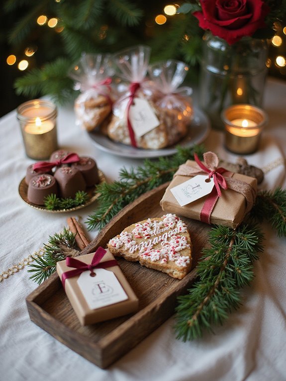 personalized christmas candy favors