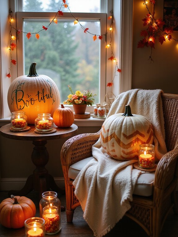 personalized pumpkin painting fun