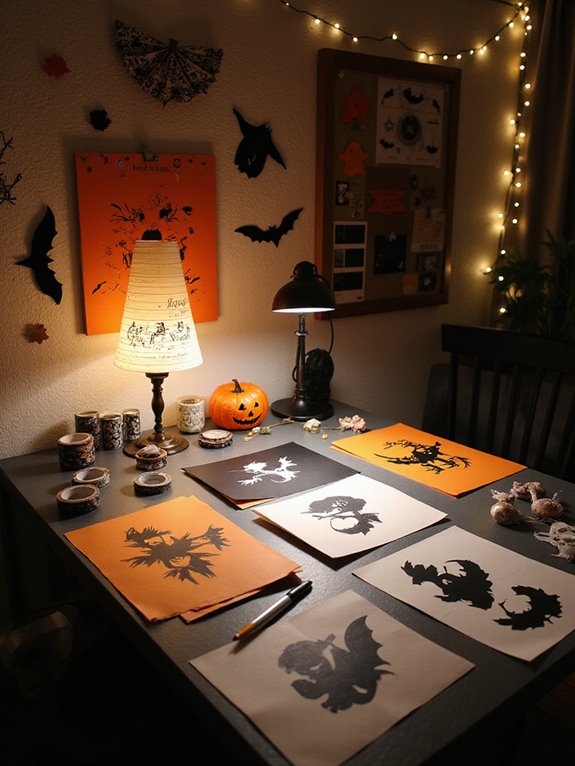 plan your halloween layout
