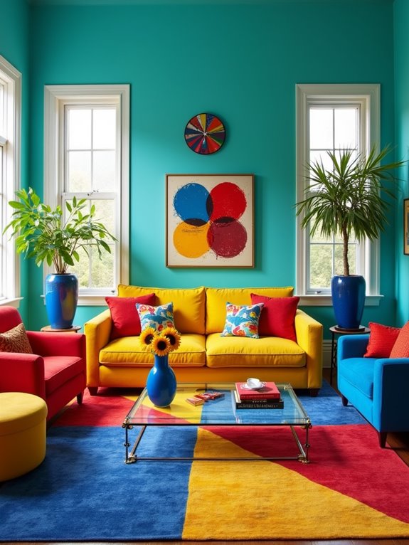 playful primary color infusion