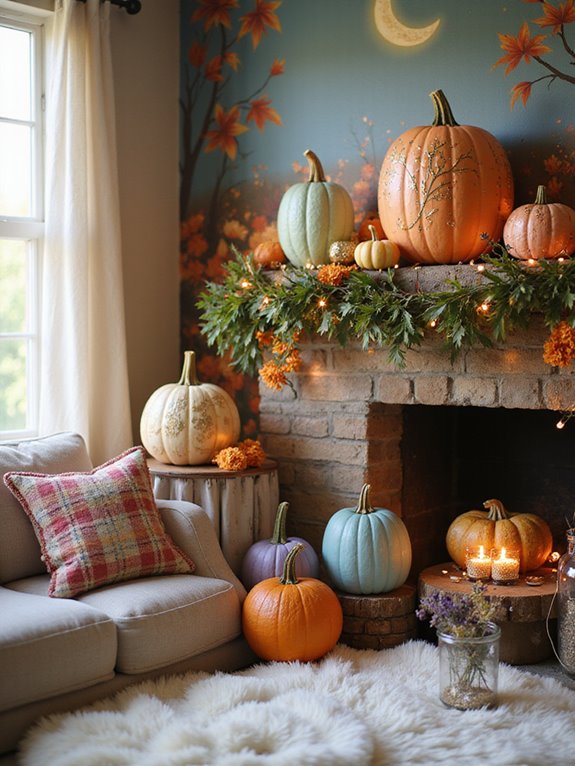 pumpkin painting for creativity