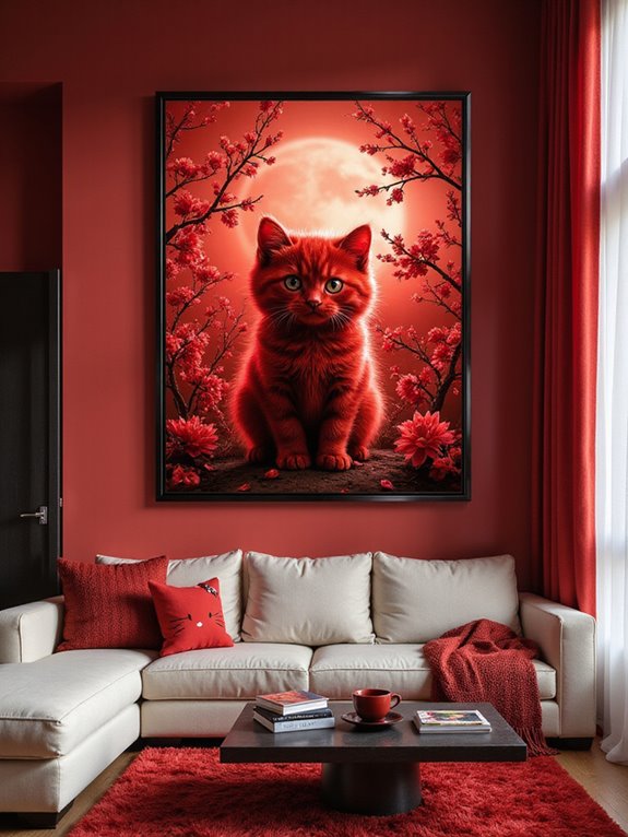 purr fect feline wall art