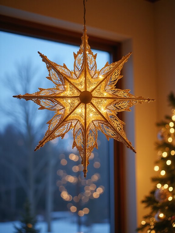 radiant holiday ceiling decorations