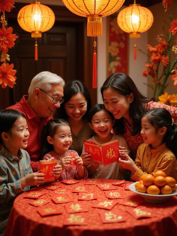 red envelopes symbolize prosperity
