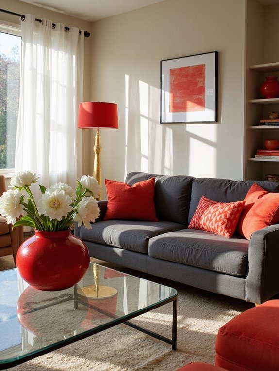 red s impact through lighting