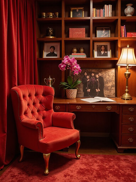 red velvet room transformation