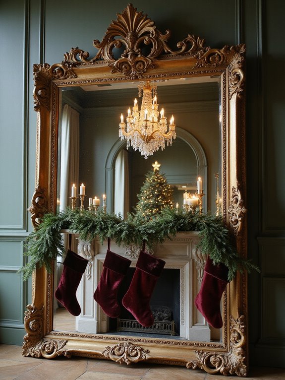 reflective holiday decoration ideas